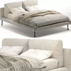 Bed Floyd-Hi Living Divani News 2019 FLH160L 3D model