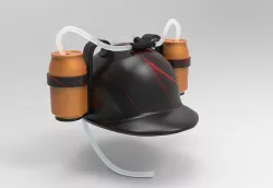 Beer Helmet 3d model and Print Low-poly 3D model