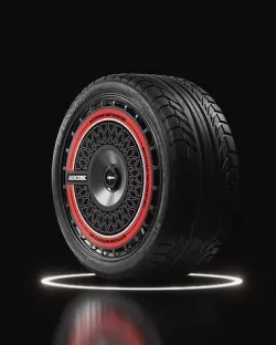 BF Goodrich g-Force Sport COMP-2 Tire Real World Details 3D model