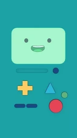 BMO Wallpaper 3D Scene 3D model