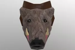 Boar Head 3D model