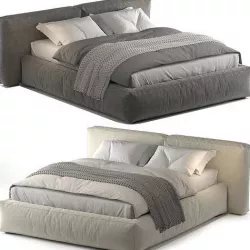 Bonaldo Fluff bed 3D model