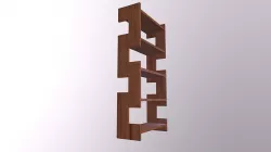 Bookcase 3D model