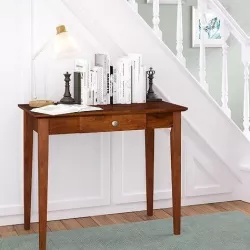 Bovina Solid Wood Writing Desk 3D model