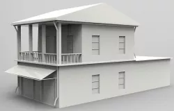 building 02 3D model