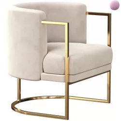 Cali Accent Chair 3D model