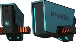 Cargo MAERSK Spaceship 3D model