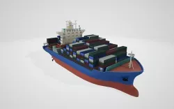 Cargo Ship  3D model