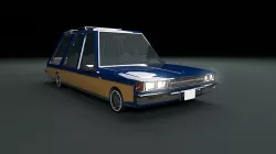 Cartoon Chevrolet Caprice Wagon Low-poly 3D model