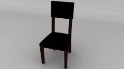Chair Low-poly 3D model