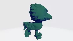  Chibi Hippogriff - STL 3D model