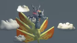 Chomei The Seven Tails From Naruto 3D model