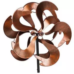 Copper Barlowe Contained Energy Wind Rotator 3D model