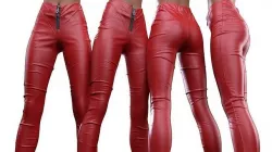 Cross Stitched Leggings 3D model
