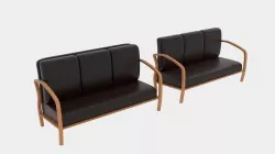  Curve Sofa 3D model