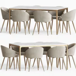 Dining Set 3D model