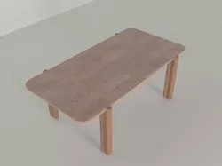 Dining table 3D model