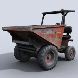 Dumper Low-poly 3D model