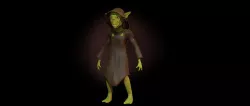 Elf Cartoon Character 3D model