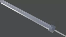 Guts sword from Berserk Low-poly 3D model