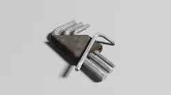 Hex Key 3D model