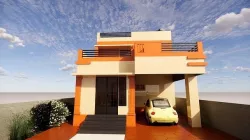 House Exterior and Interior Design - 3D Model 3D model