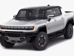 Hummer EV Electric pick-up 2022 3D model