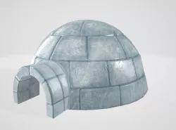Igloo 3D model
