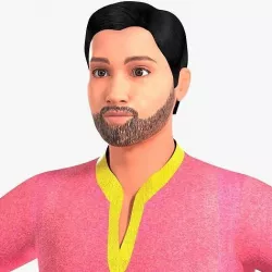 Indian Male Shreerang 3D model