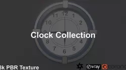 Interior Clock Collection 3D model