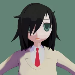 Kuroki Tomoko  3D model