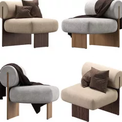 Lart Lounge Chair 3D model