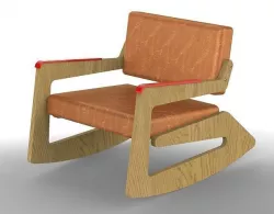 Louge chair 3D model