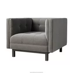 Madison Upholstered Chair by RH 3d model 3D model
