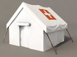 Medical Tent 3D model
