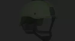MICH 2001 Low-poly 3D model