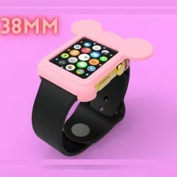 Mickey Mouse Apple Watch Ears Case Cover 38mm 3D model