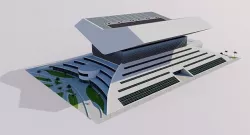 Mohammed Bin Rashid Library - Dubai - UAE 3D model