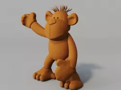 Monkey 3D model