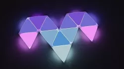  Nanoleaf triangle lights cool gaming light rgb Low-poly 3D model