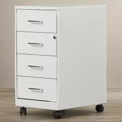 Office Vertical Metal Filing Cabinet 3D model