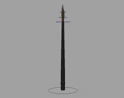 Paint and Dental Brush Model and Rig Maya Low-poly 3D model