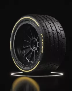 Pirelli PZERO Tire Real World Details 3D model