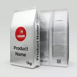 Plastic bag packing flat bottom 3D model
