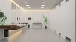 Public Restroom toilet - High Quality 3D model