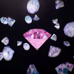 Purple diamond  3D model