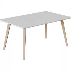 Quatre Table 160 260x100 White 3D model