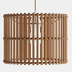 Rattan Lamp Shade 3D model