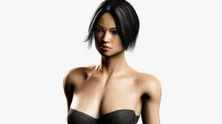 Rigged ORIENTAL ASIAN Female 3D model