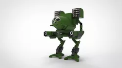 robot launcher 3D model